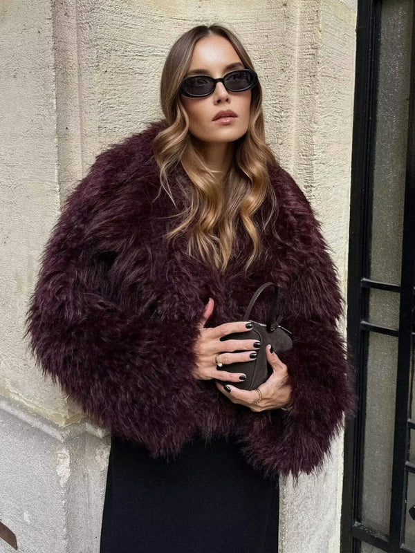 Rosalind - Faux Fur Coatl