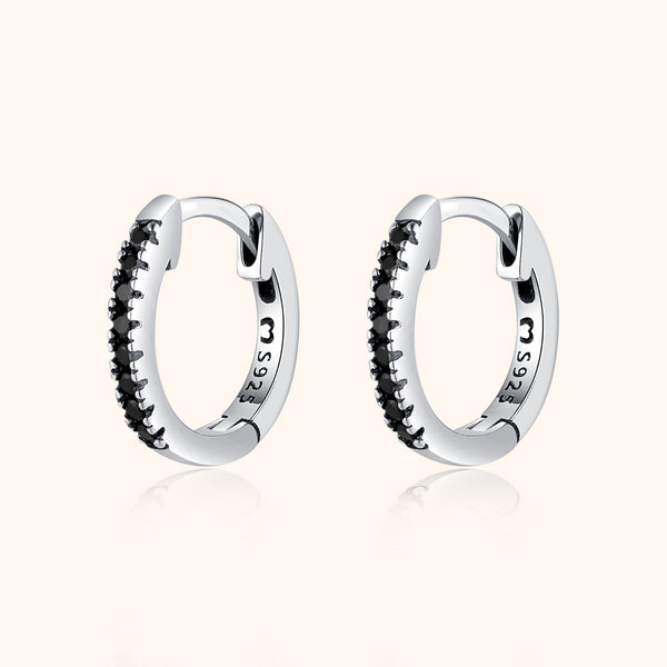 Black Intense Earrings
