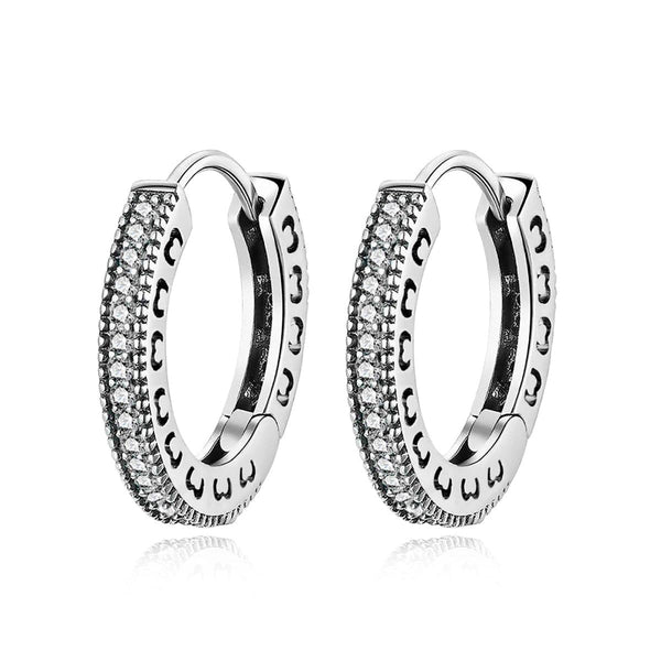 Earrings With Shiny Details