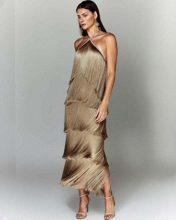 Edith - Fringe Dress