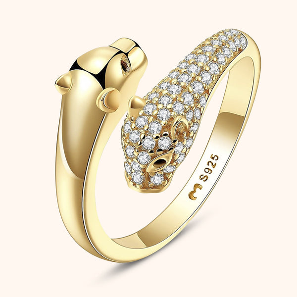 Shiny Panther Ring