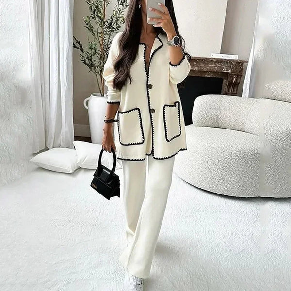 Sophia - Cardigan And Trouser Set