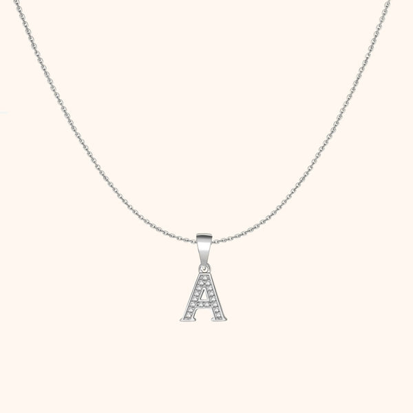 Necklace With Luminous Letters