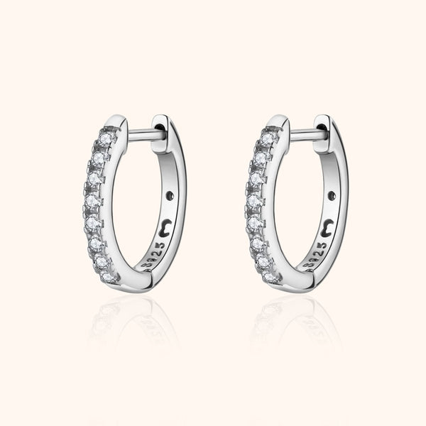 Retro Hoop Earrings
