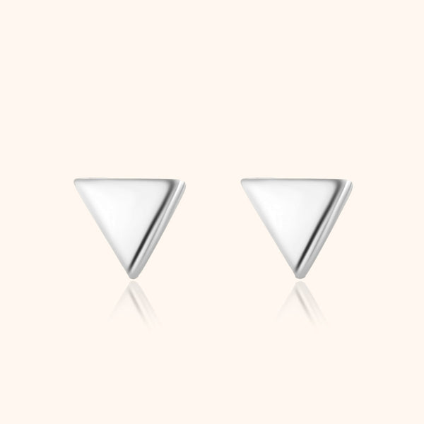 Mini Pyramid Earrings